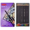 Набор цветных карандашей Derwent Studio 12 цветов, в металлической коробке