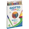 Набор цветных карандашей GIOTTO Stilnovo Bicolor 3,3мм, двусторонние, 18 карандашей - 36 цветов