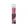 Набор гелевых ручек SAKURA Gelly Roll Moonlight, 3 цвета (Флюорисцентный киноварь, Розовый, Маджента розовая)