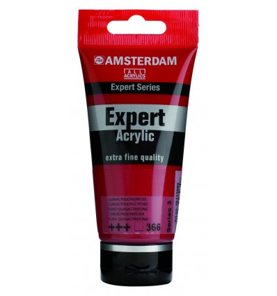 Акриловая краска Amsterdam Expert ROYAL TALENS, туба 75мл, Цвет: № 366 Розовый квинакридон