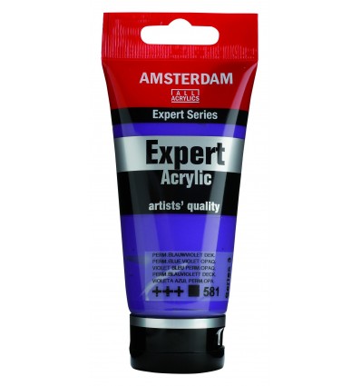 Акриловая краска Amsterdam Expert ROYAL TALENS, туба 75мл, Цвет: № 581 Сине-фиолетовый кроющий