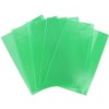 Набор обложек для тетрадей и дневников Panta Plast А4 305х485мм, 95мкм, зеленые, 5шт