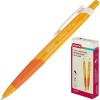 Шариковая ручка автоматическая Attache Sun Flower 0,5 мм, оранжевый корпус, синяя