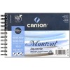 Альбом для акварели CANSON Montval FIN 10.5*15.5см, 300гр. 12л., среднее зерно, спираль