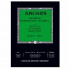Альбом для акварели Arches Satin 23*31см, 300гр. 12л., бумага гладкая, склейка