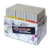 Набор пигментных маркеров Potentate Box Set 84 цветов (water based)
