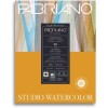 Альбом для акварели Fabriano Watercolour Studio Satin 20,3x25,4см, 200гр., 75л., бумага гладкая, склейка
