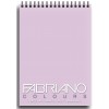 Альбом для зарисовок Fabriano Writing Colors 14,8x21см, 80гр., 100л., Цвет бумаги: Лаванда, спираль