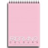 Альбом для зарисовок Fabriano Writing Colors 14,8x21см, 80гр., 100л., Цвет бумаги: Розовый, спираль