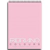 Альбом для зарисовок Fabriano Writing Colors 21x29,7см, 80гр., 100л., Цвет бумаги: Розовый, спираль