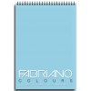 Альбом для зарисовок Fabriano Writing Colors 21x29,7см, 80гр., 100л., Цвет бумаги: Селеста, спираль