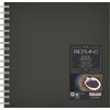 Альбом для зарисовок Fabriano BlackDrawingBook 15,8x15см, 190гр., 40л., Бумага черная, спираль