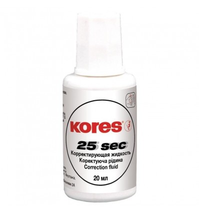 Корректирующая жидкость Kores 66817, быстросохнущая 20мл.