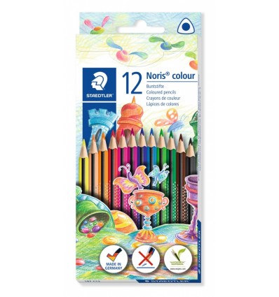 Набор цветных карандашей STAEDTLER Wopex Noris Colour 187, 12 цветов