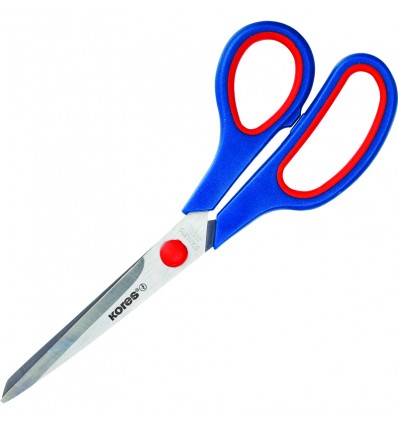 Ножницы Kores Softgrip 210 мм с прорезиненными анатомическими ручками