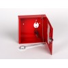 Шкаф для аварийного ключа Office-Force , красный, 150х150х40мм