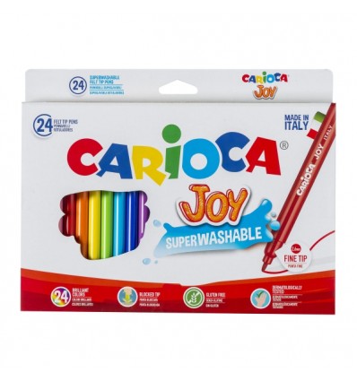 Набор фломастеров Carioca Joy 40615, 24 цвета
