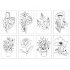 Раскраска CHAMELEON Flowers / Цветы, склейка