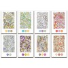 Раскраска CHAMELEON Floral Patterns / Цветочные узоры, склейка