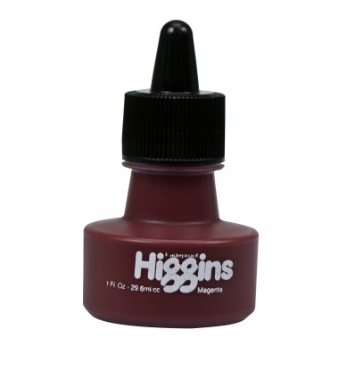 Пигментные чернила HIGGINS Pigment-Based MAGENTA (маджента), водостойкие 29,6 мл