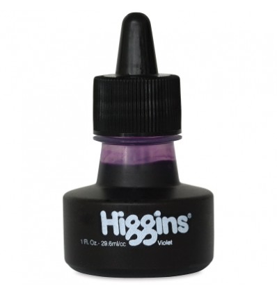 Чернила HIGGINS dye-based VIOLET (фиолетовый), неводостойкие 29,6 мл