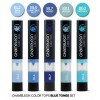 Набор цветовых блендеров Chameleon Color Tones Blue Tones, 5 шт. голубые тона
