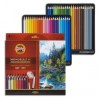 Набор акварельных цветных карандашей Koh-I-Noor MONDELUZ 3713, 48 цветов в картонной коробке