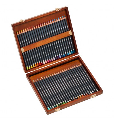 Набор цветных карандашей Derwent Procolour 48 цветов, в деревянной коробке