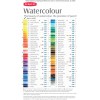 Набор цветных акварельных карандашей DERWENT WATERCOLOUR, 24 цвета в метал. коробке