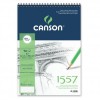 Альбом для графики CANSON 1557 А2 42*59.4см, 120гр. 50л., бумага малое зерно, спираль