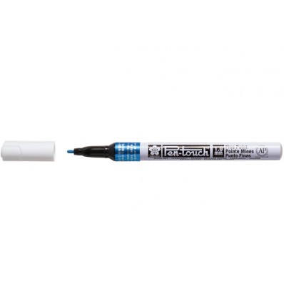 Маркер декоративный SAKURA Pen-Touch, круглый средний стержень 1.0мм, Цвет: Голубой