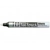 Маркер декоративный SAKURA Pen-Touch, круглый толстый стержень 2.0мм, Цвет: Белый