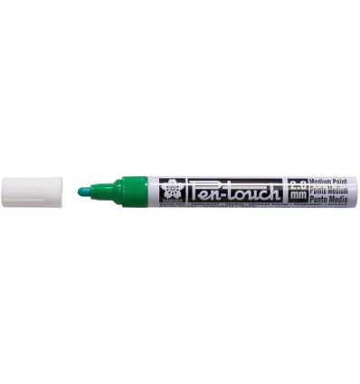 Маркер декоративный SAKURA Pen-Touch, круглый толстый стержень 2.0мм, Цвет: Зеленый