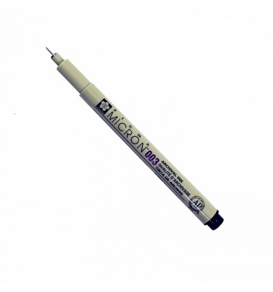 Капиллярная ручка Pigma Micron 003 SAKURA, 0.15мм, Цвет: Сепия