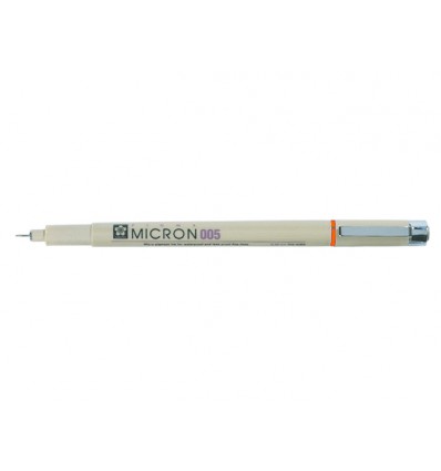 Капиллярная ручка Pigma Micron 005 SAKURA, 0.2мм, Цвет: Оранжевый