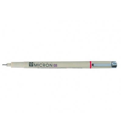 Капиллярная ручка Pigma Micron 04 SAKURA, 0.4мм, Цвет: Красный