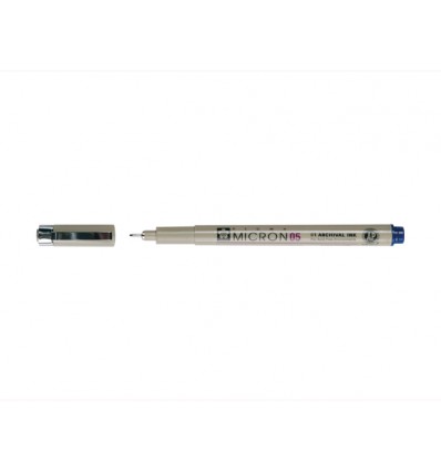 Капиллярная ручка Pigma Micron 05 SAKURA, 0.45мм, Цвет: Королевский Синий