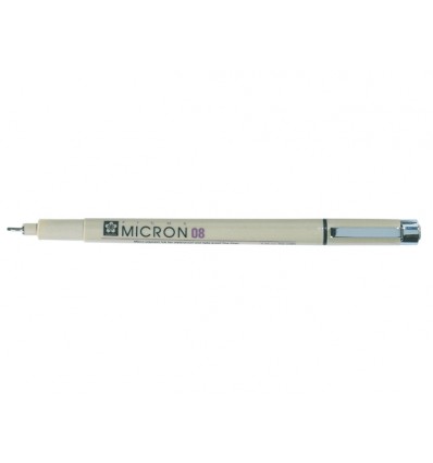 Капиллярная ручка Pigma Micron 08 SAKURA, 0.5мм, Цвет: Черный