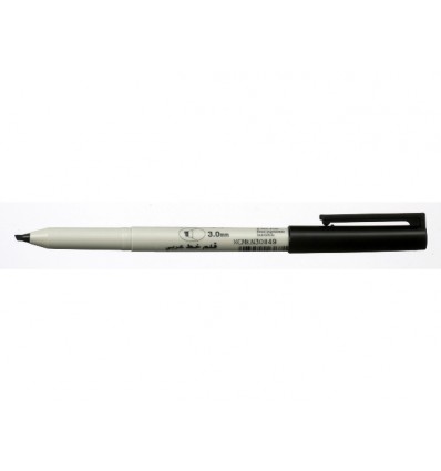 Капиллярная ручка Calligraphy Pen Black SAKURA, 3.0мм, Цвет: Черный