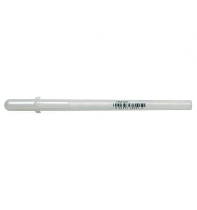 Ручка гелевая SAKURA GLAZE 3D-ROLLER глянцевая, Цвет: Белый