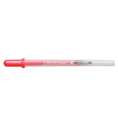 Ручка гелевая SAKURA GLAZE 3D-ROLLER глянцевая, Цвет: Красный