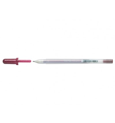 Ручка гелевая SAKURA Gelly Roll Metallic, перламутровая блестящая, Цвет: Бордовый