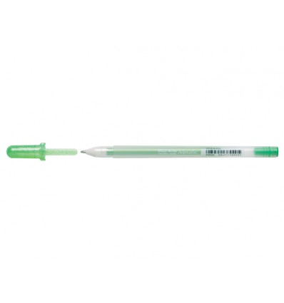 Ручка гелевая SAKURA Gelly Roll Metallic, перламутровая блестящая, Цвет: Изумрудно-зеленый