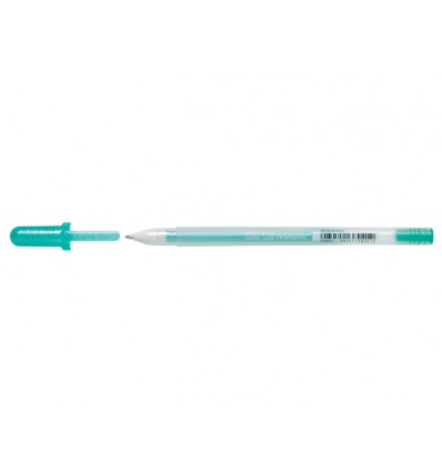 Ручка гелевая SAKURA Gelly Roll Metallic, перламутровая блестящая, Цвет: Зеленый