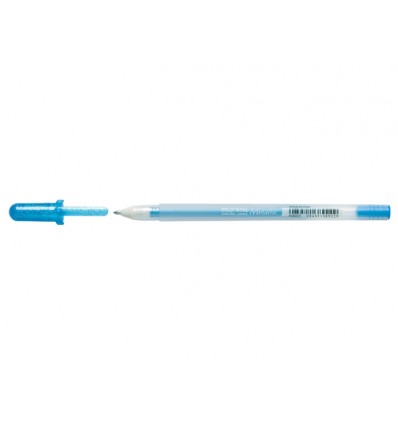 Ручка гелевая SAKURA Gelly Roll Metallic, перламутровая блестящая, Цвет: Синий