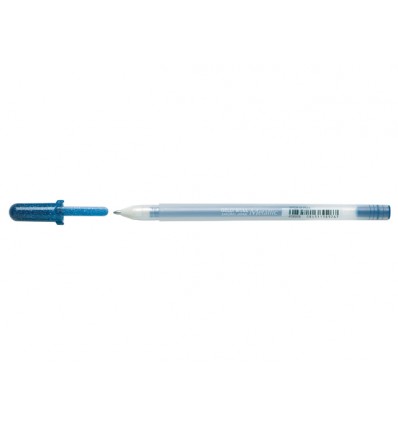 Ручка гелевая SAKURA Gelly Roll Metallic, перламутровая блестящая, Цвет: Сине-Черный