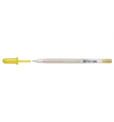 Ручка гелевая SAKURA Gelly Roll Metallic, перламутровая блестящая, Цвет: Золотой