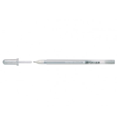 Ручка гелевая SAKURA Gelly Roll Metallic, перламутровая блестящая, Цвет: Серебро