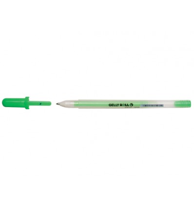 Ручка гелевая SAKURA Gelly Roll Moonlight, флюорисцентная, Цвет: Флюорисцентный зеленый