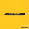 Маркер Winsor&Newton Brushmarker, двусторонний 2 пера (кисть и долото), Цвет: Y156 Желтый подсолнечник